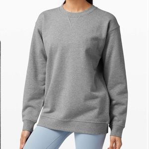 Lululemon All Yours Crew *Terry
Heathered Core Medium Grey
